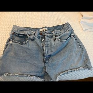 Madewell denim shorts